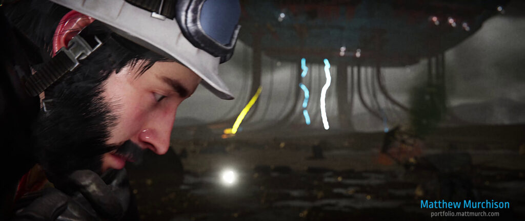 Alternate Reality Challenge Face Close Up