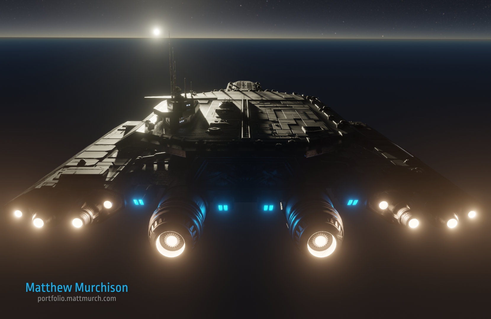 The engines roaring to life, hyperdrive and real-space .