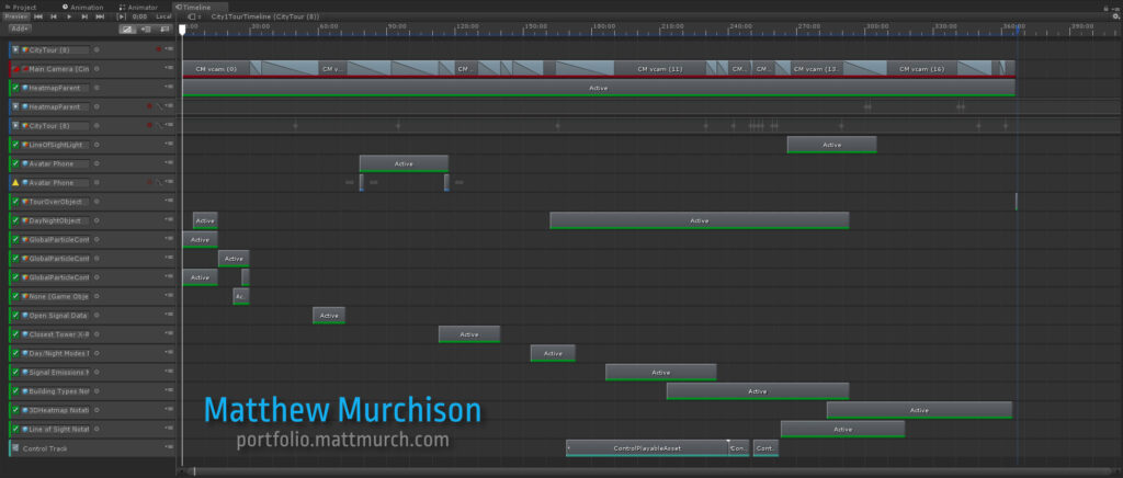 The timeline became an integral part of our pre-scripted demos. Reducing development time by 75% or more.