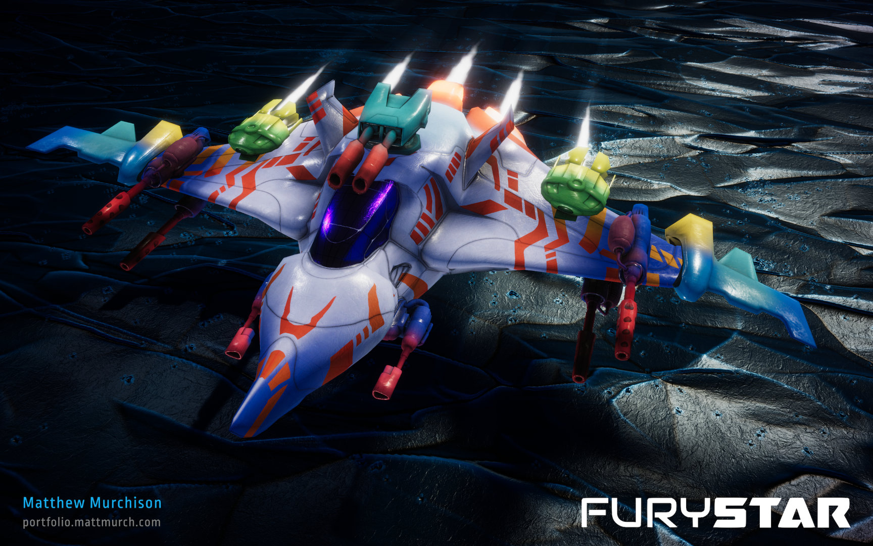 The Fury Mk 2 Star fighter.