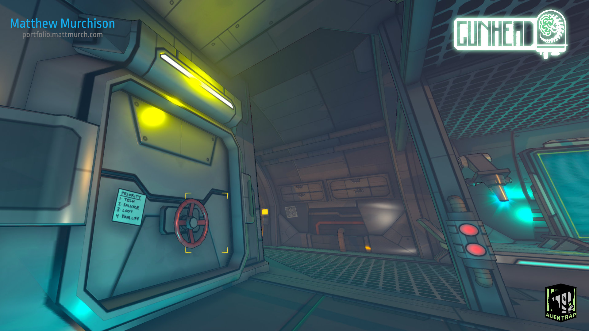 Gunhead Airlock Side View