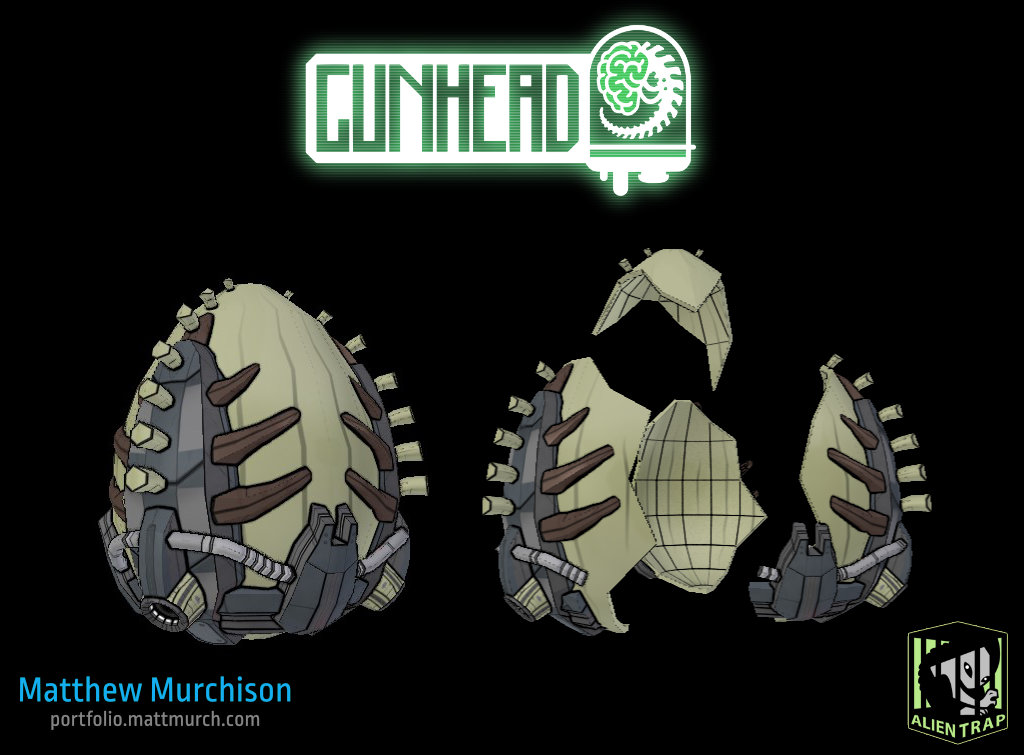 Gunhead Arachnix Egg Side By Side