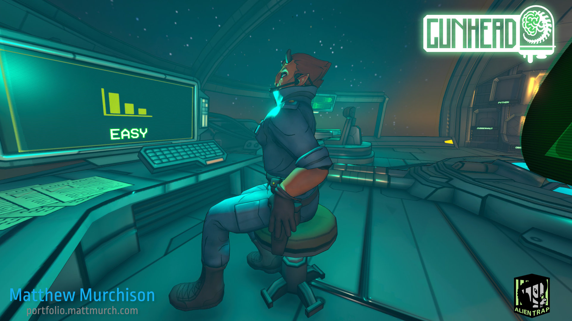 The captain has a bold, authoritarian design, with lots of hard angles and formal details.