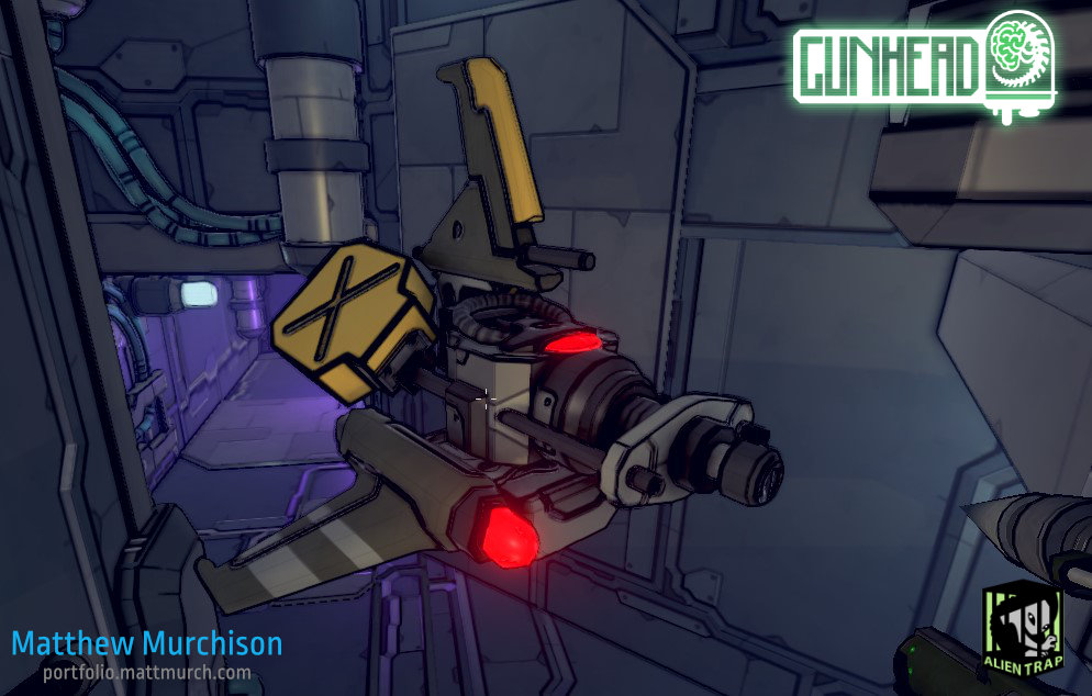 The drone deployed and ready for a fight!