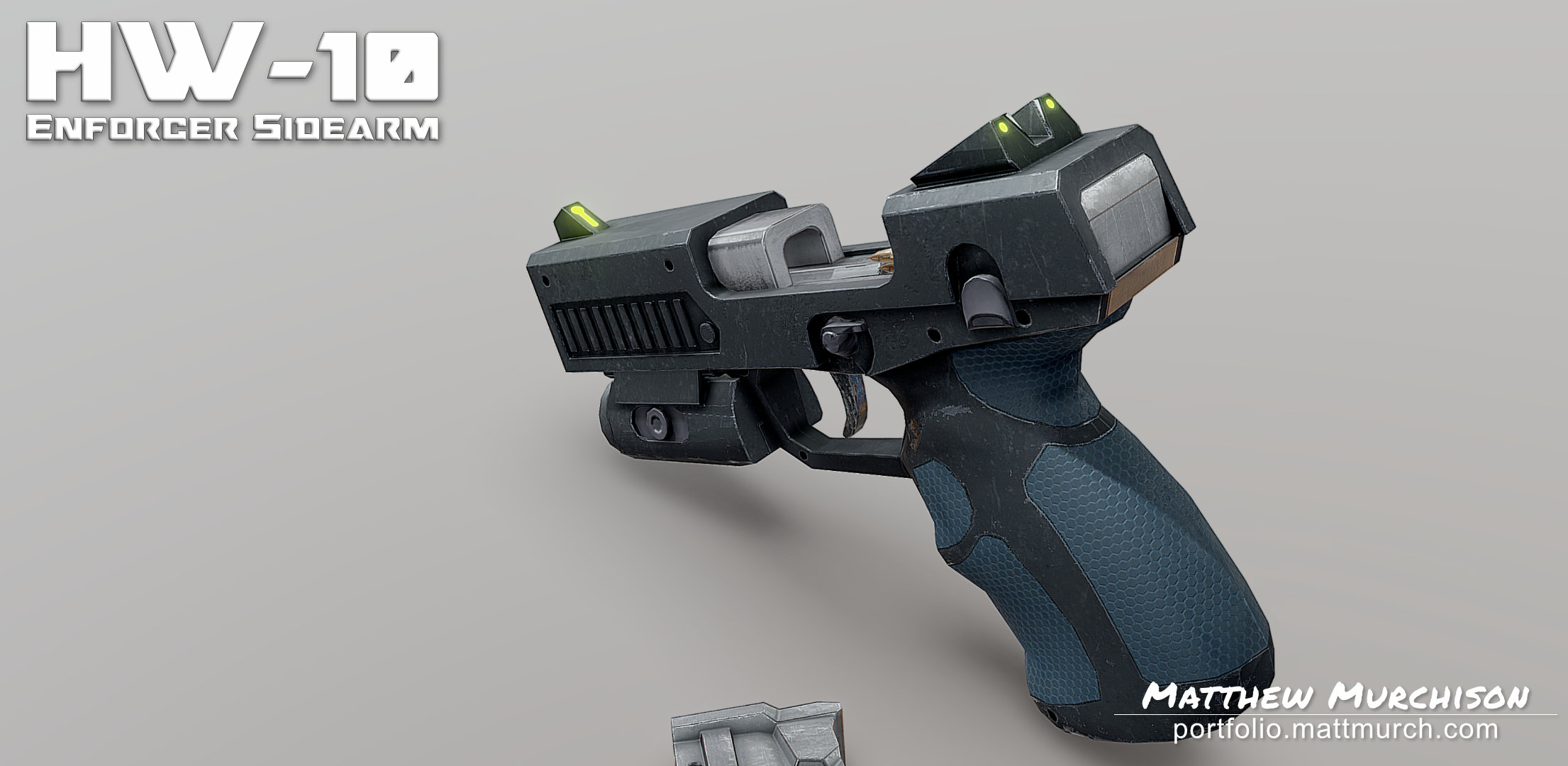 The HW-10 is designed with simplicity and functionality front and center. Intuitive iron sights allow quick aim thanks to the high visibility three dot sight.