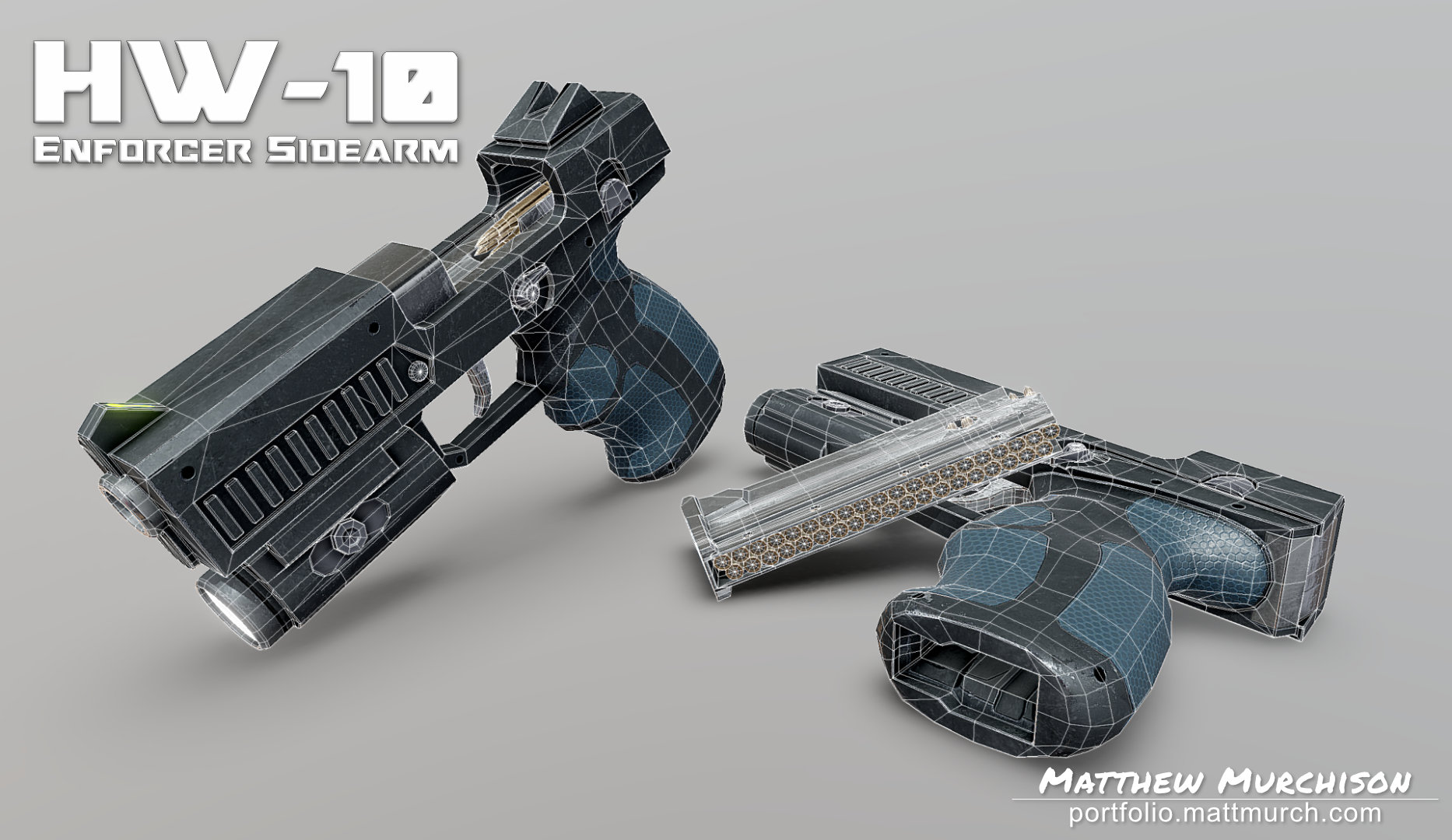 The model is fully game ready and optimized, with a low poly count, single material, and efficient UV layout.