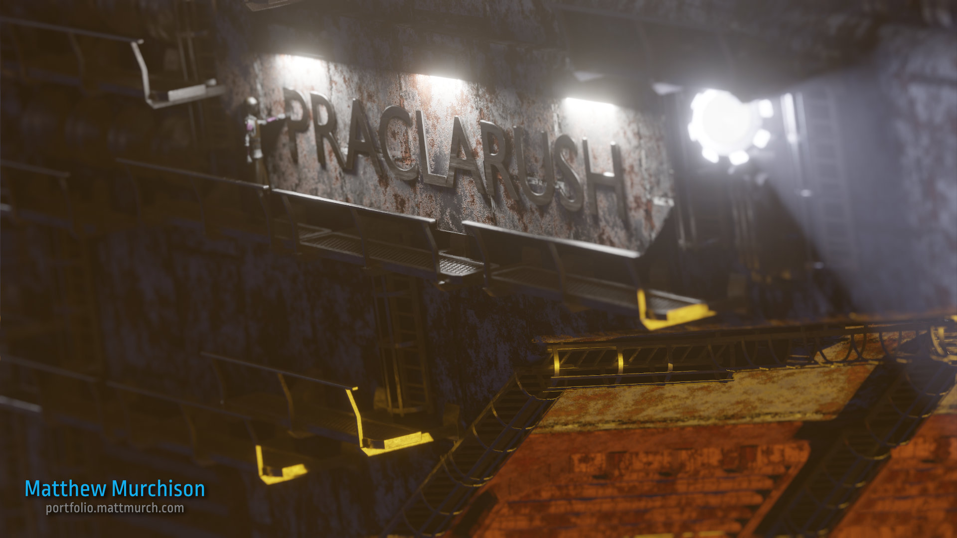 Greebles are placed to be used by the crew, each ladder and platform on the space ship lets the crew do essential tasks like cleaning the insignia.