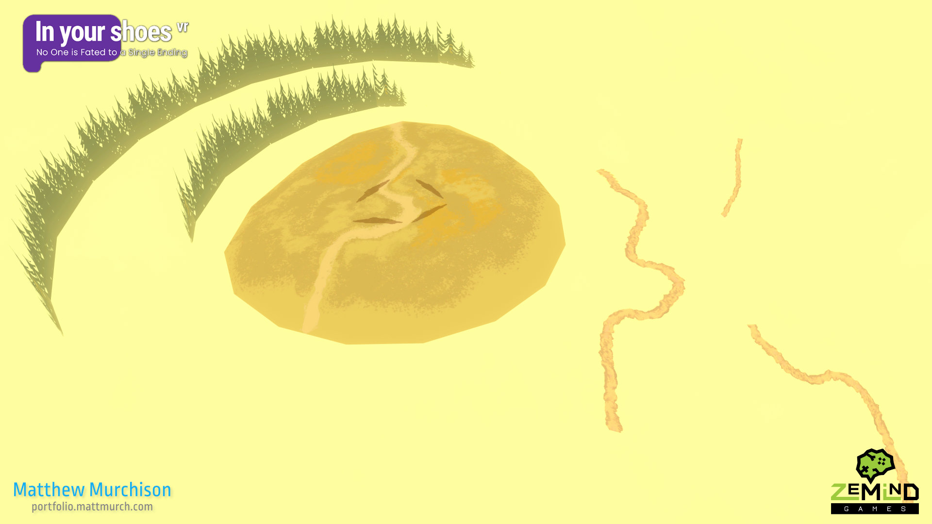 The VR friendly landscape kit I made for the forest scene.
