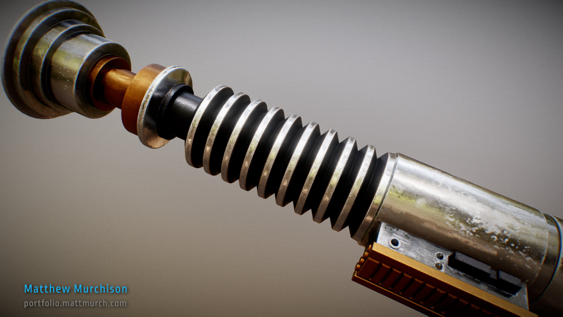 Luke’s Lightsaber – Matt Murch: 3D Art
