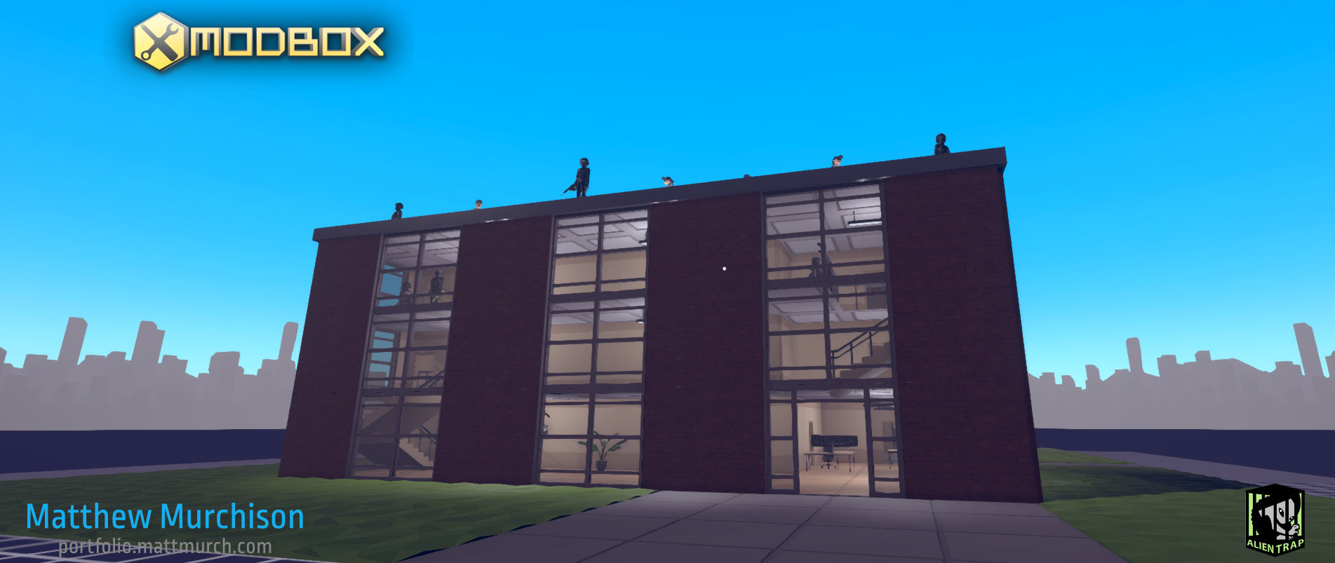 The black site building, plain and generic facade on a secretive and dangerous interior.