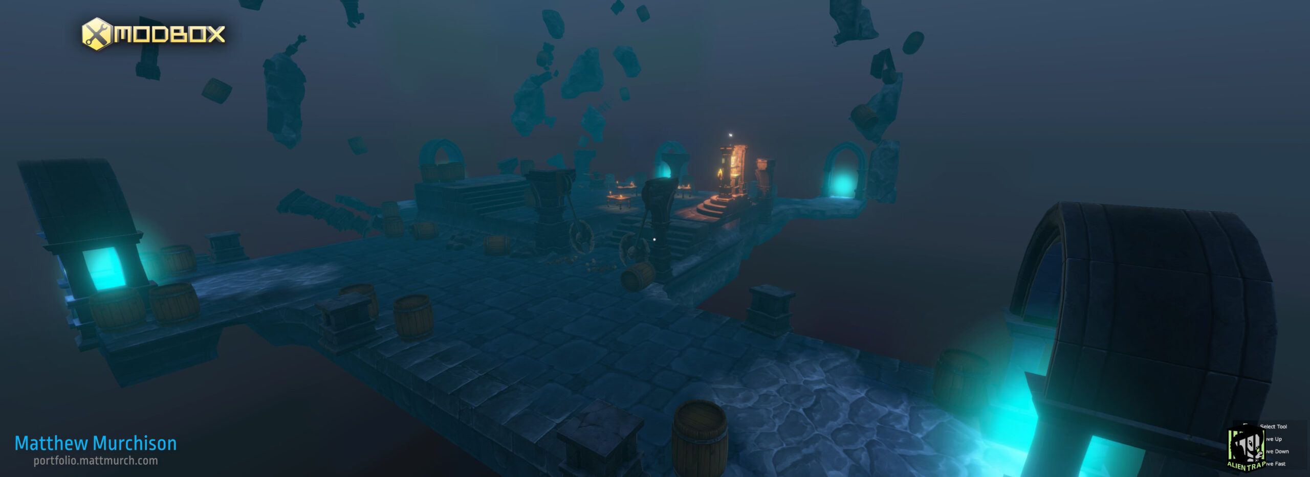Overview of the level.