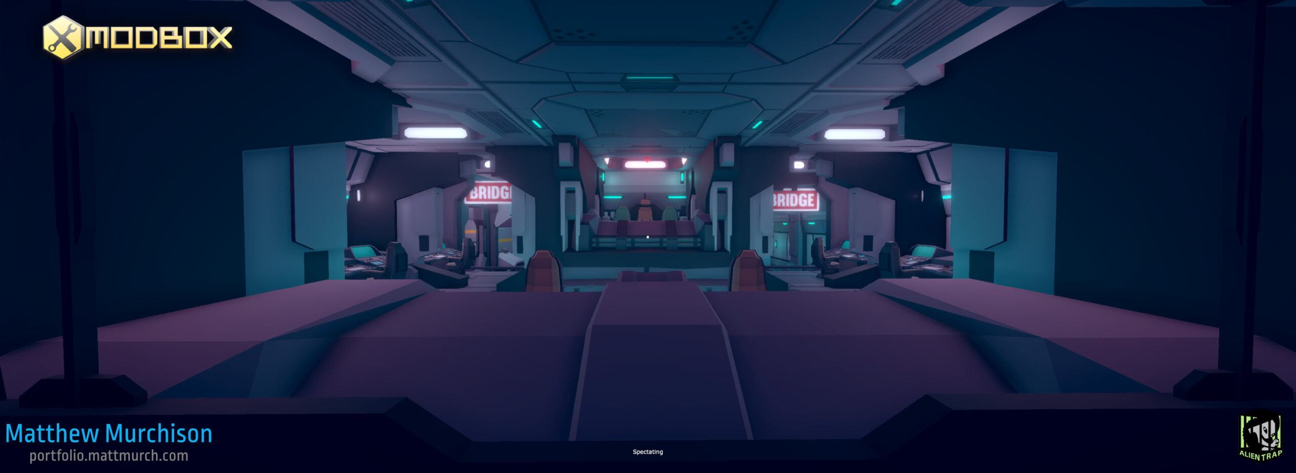 The bridge of the ship.