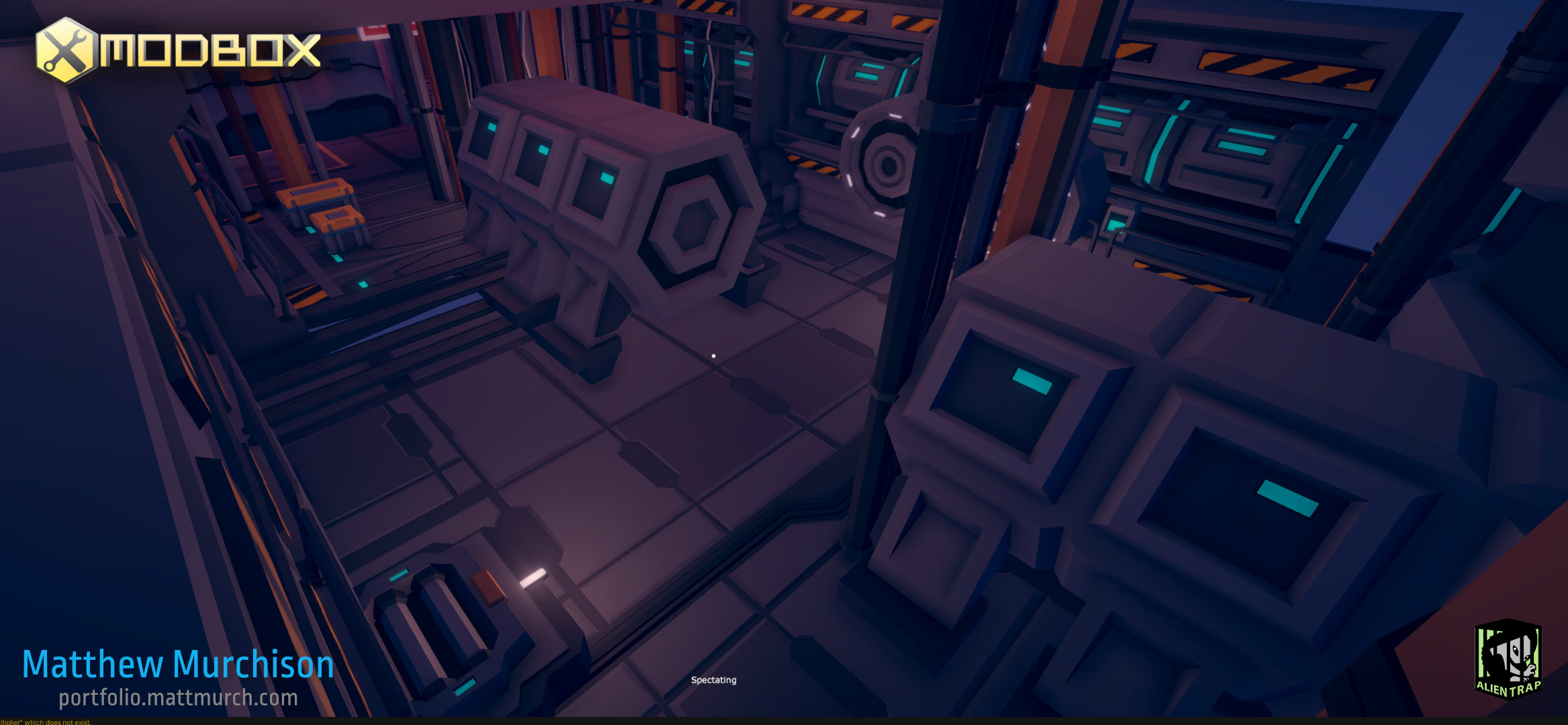 The engineering bay of the ship.