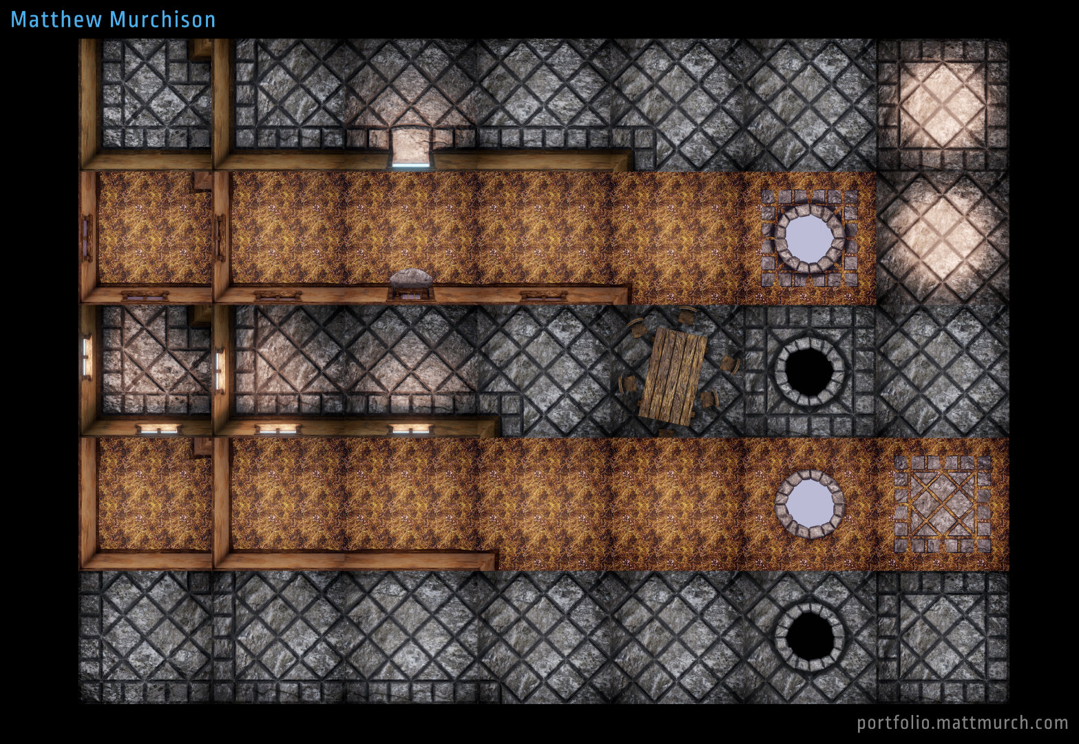 Tiles grouped together