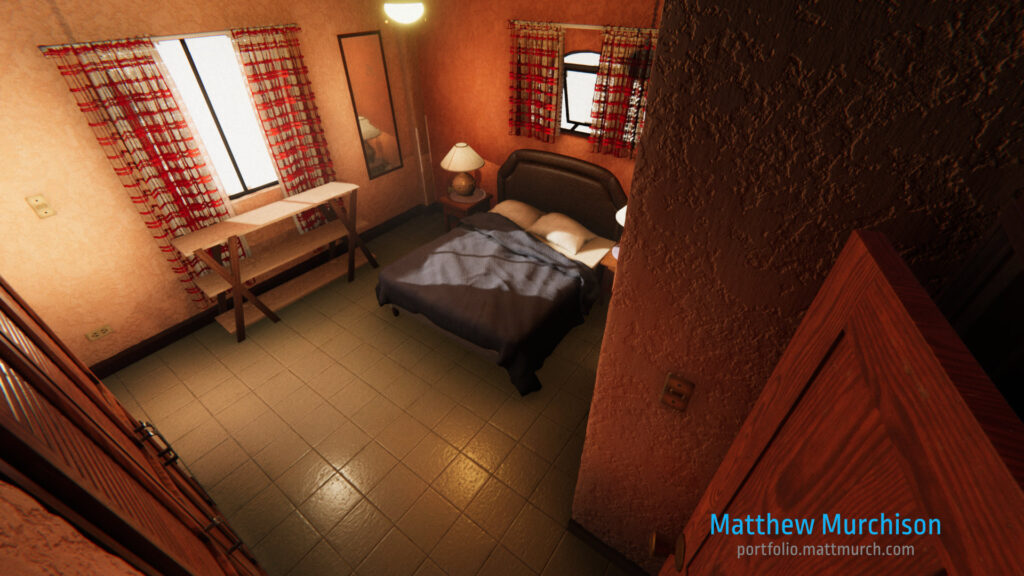 Looking into the room form the door by Matthew Murchison
