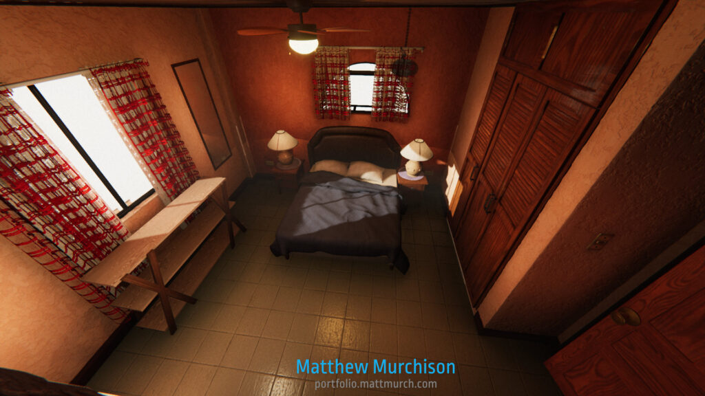 A wide view of the room by Matthew Murchison