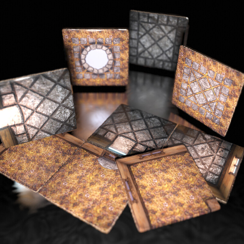 Medieval House Tiles
