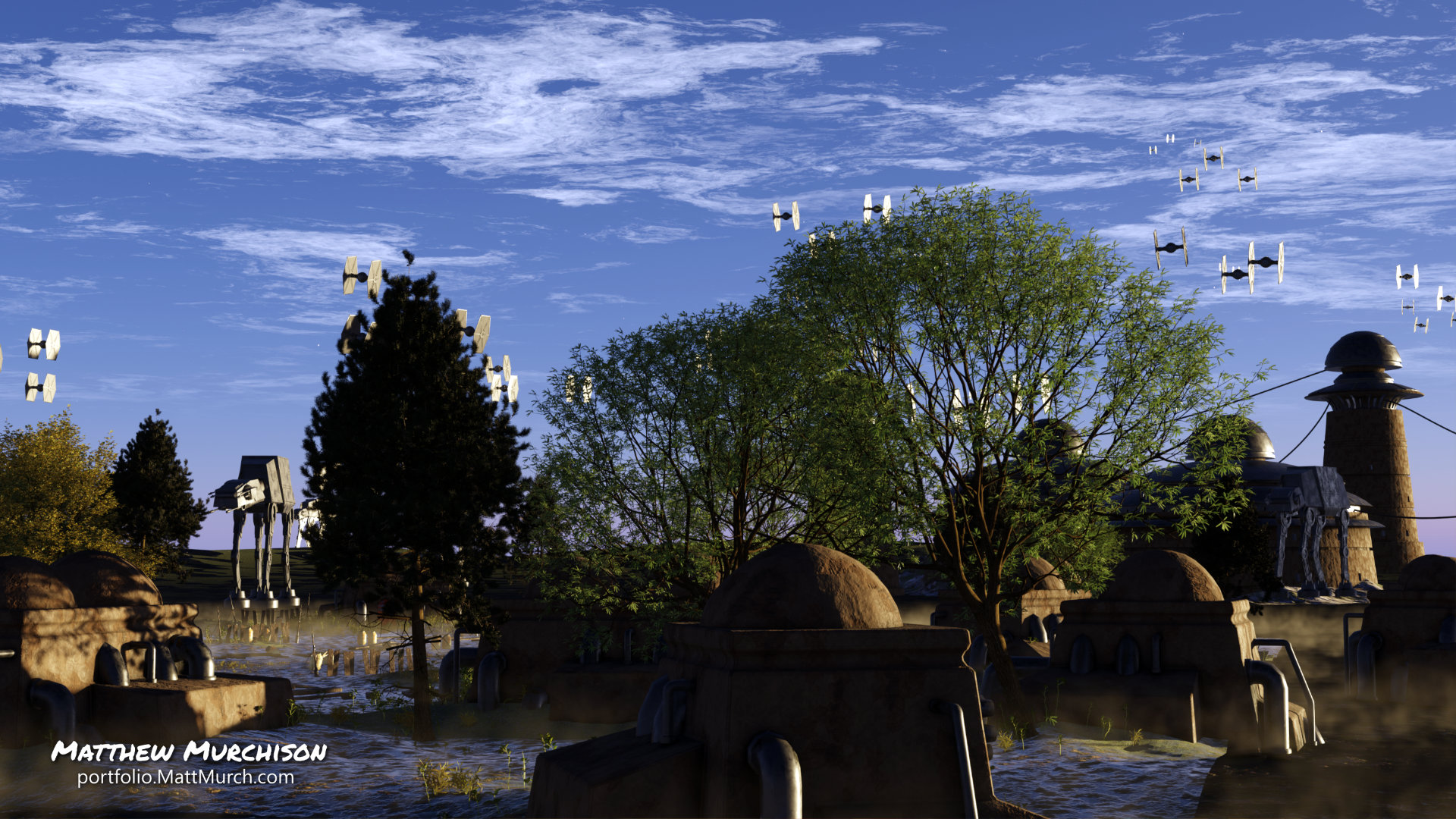 The village will never be the same.