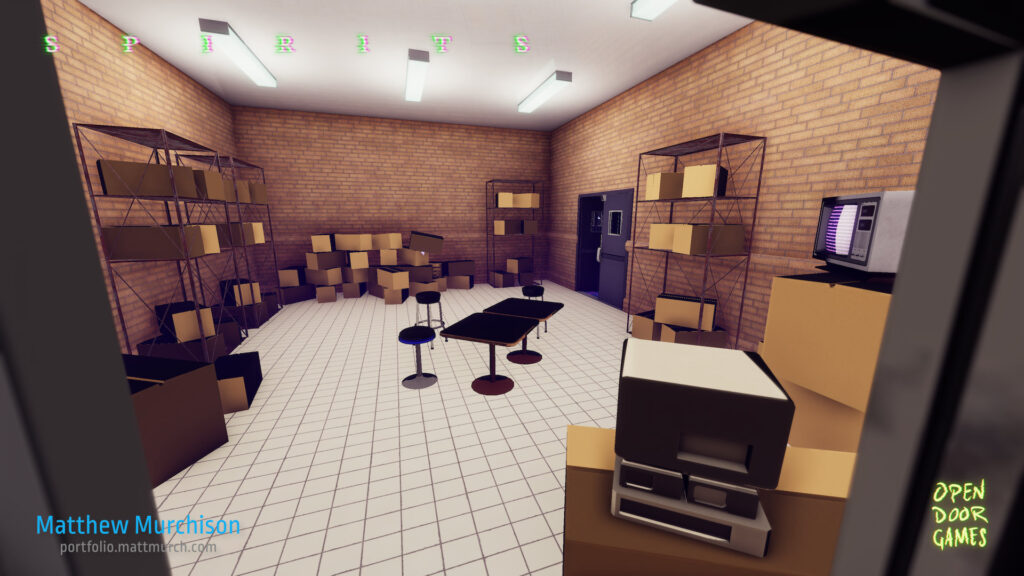 Between TechnoShed and Lancelot Music is this store room. It holds overflow stock and is a place employees can surfeiting the net and listen to some new albums.