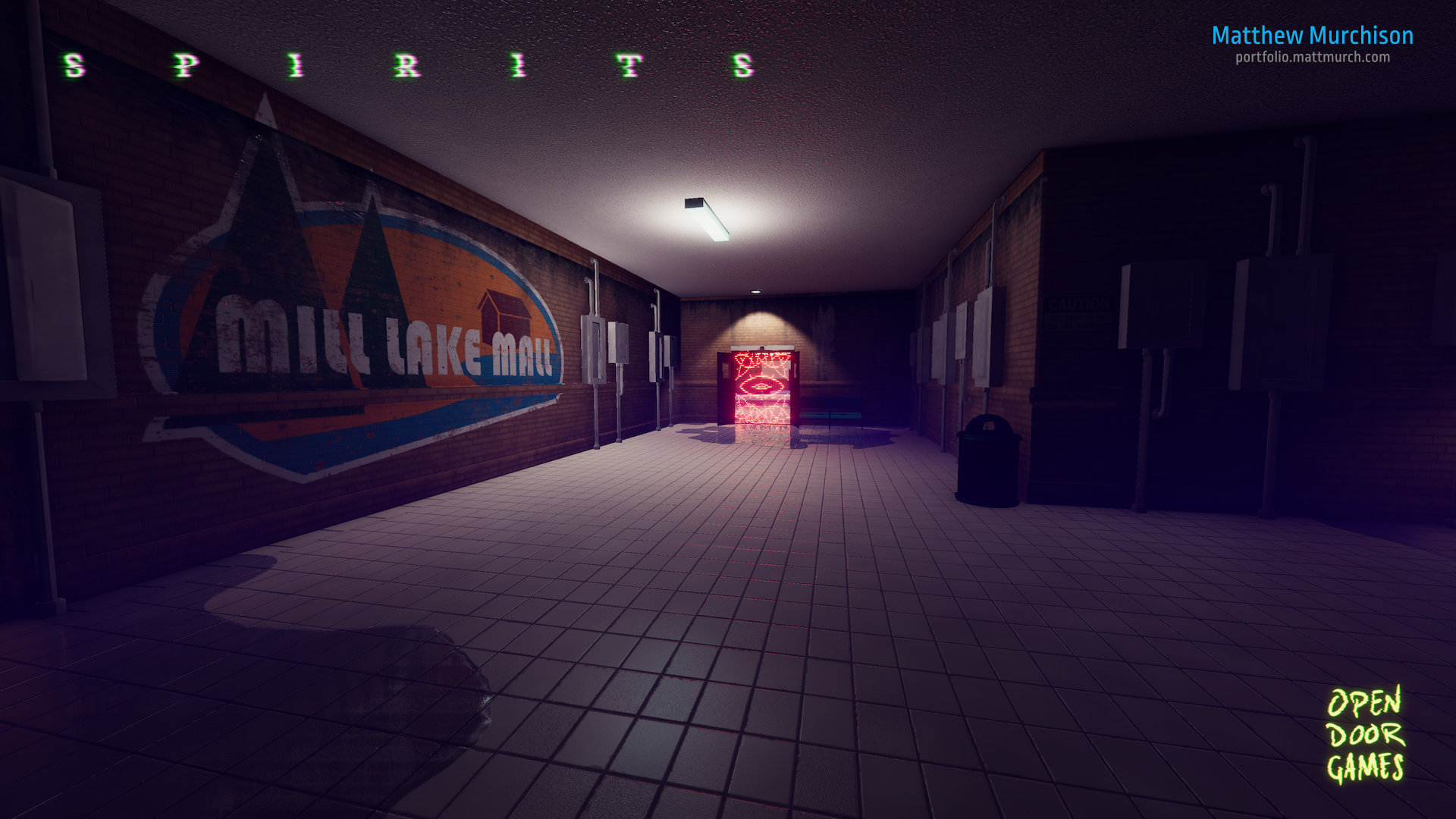The tutorial segment of the Spirits map. We needed a controlled environment that was still engaging with the player.
