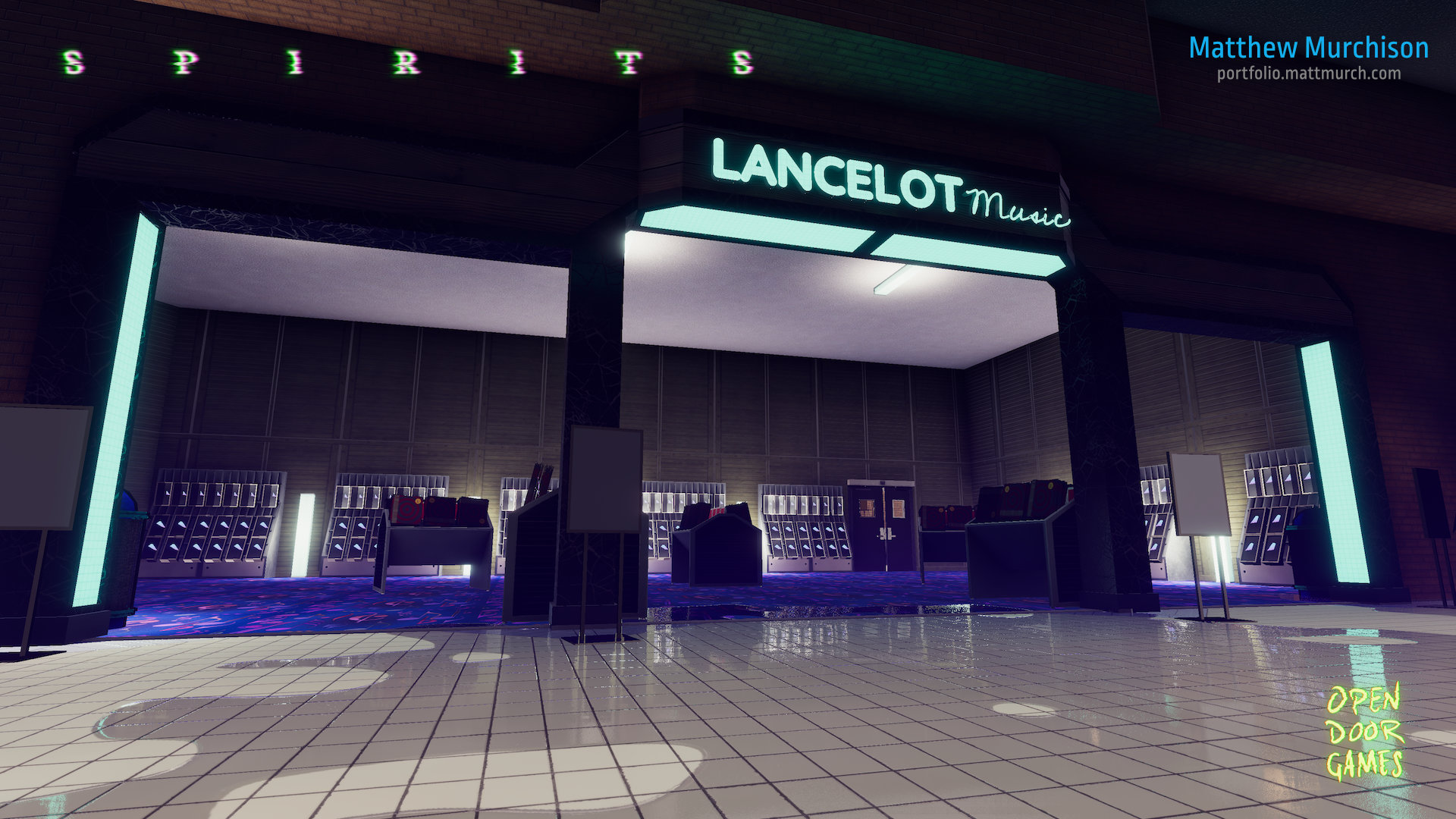 We called on several classical record and asset stores to influence the style of our Lancelot Music.