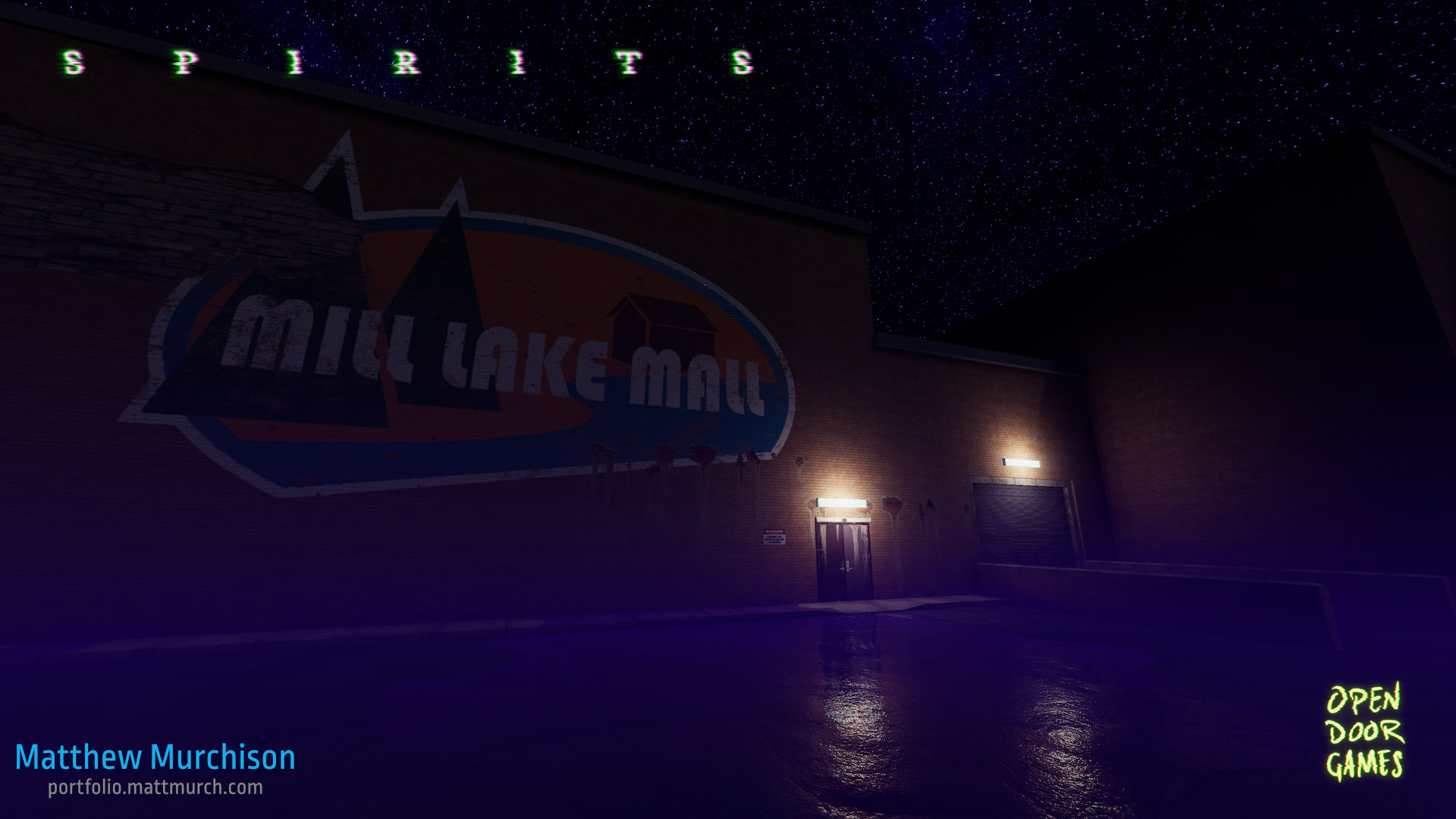 Spirits leverages vapourware aesthetics through lighting and post-processing to create our unique visual style.