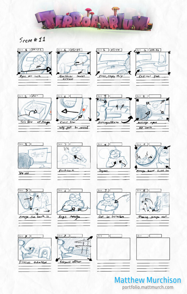 Terrorarium: Back At It Storyboard
