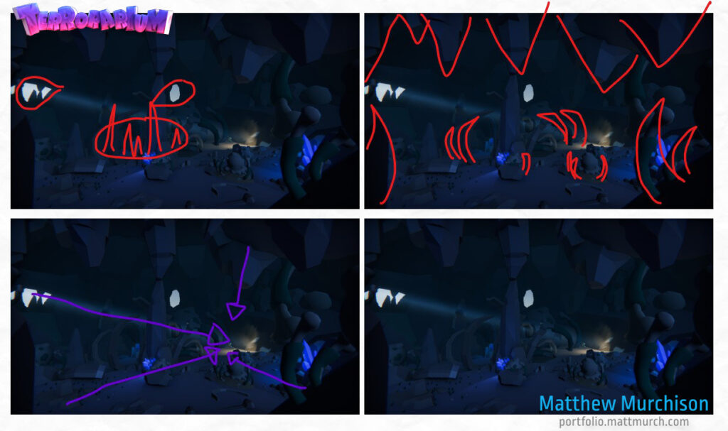 Terrorarium: Moogu Cave Shape Language