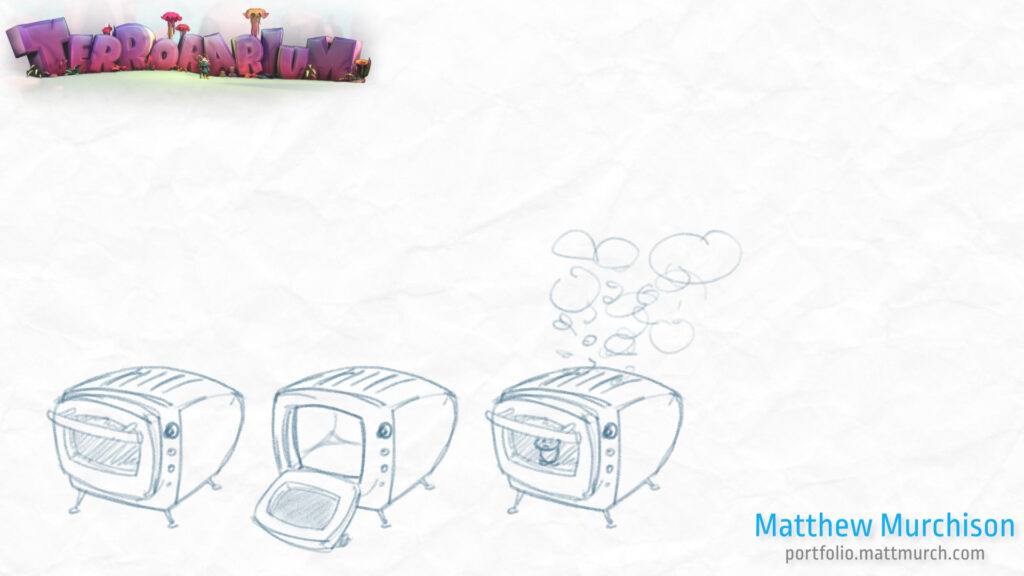 Designs for our desk top oven.