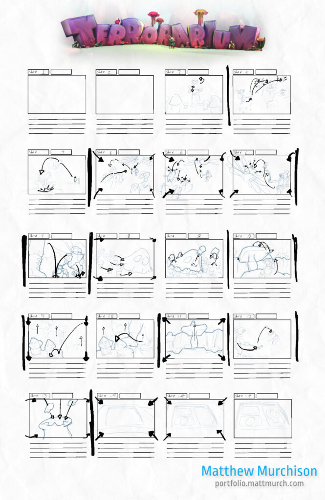 Terrorarium: Training Storyboard
