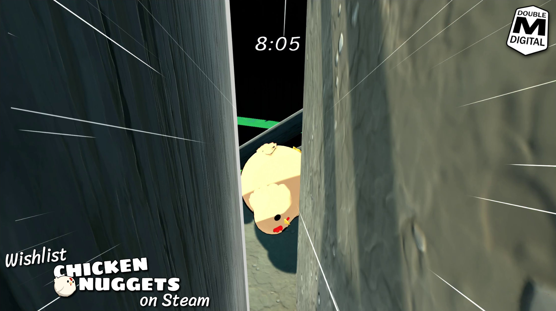 Screenshot from the Chickens Nuggets demo.
