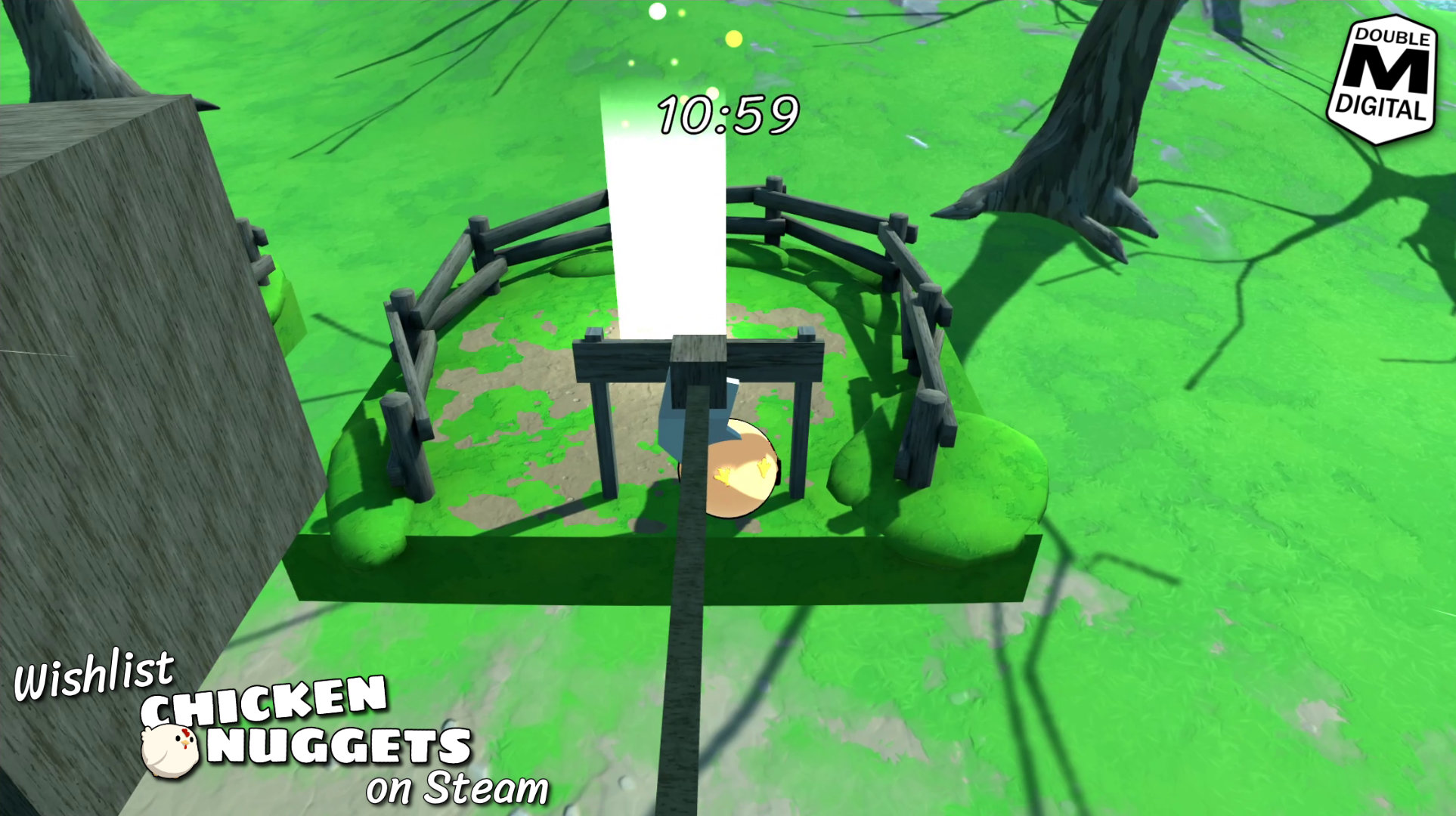 Screenshot from the Chickens Nuggets demo.
